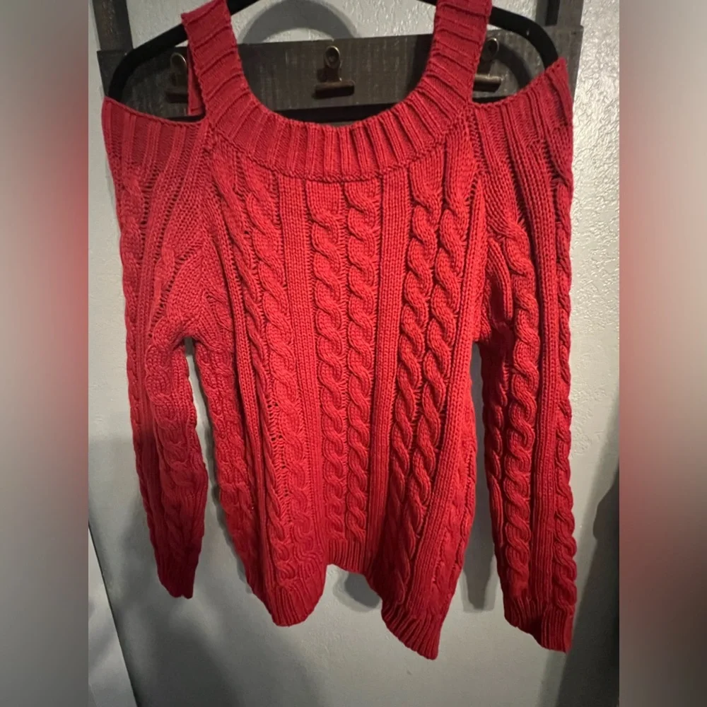 Women’s Red Sweater - Picture 3 of 5